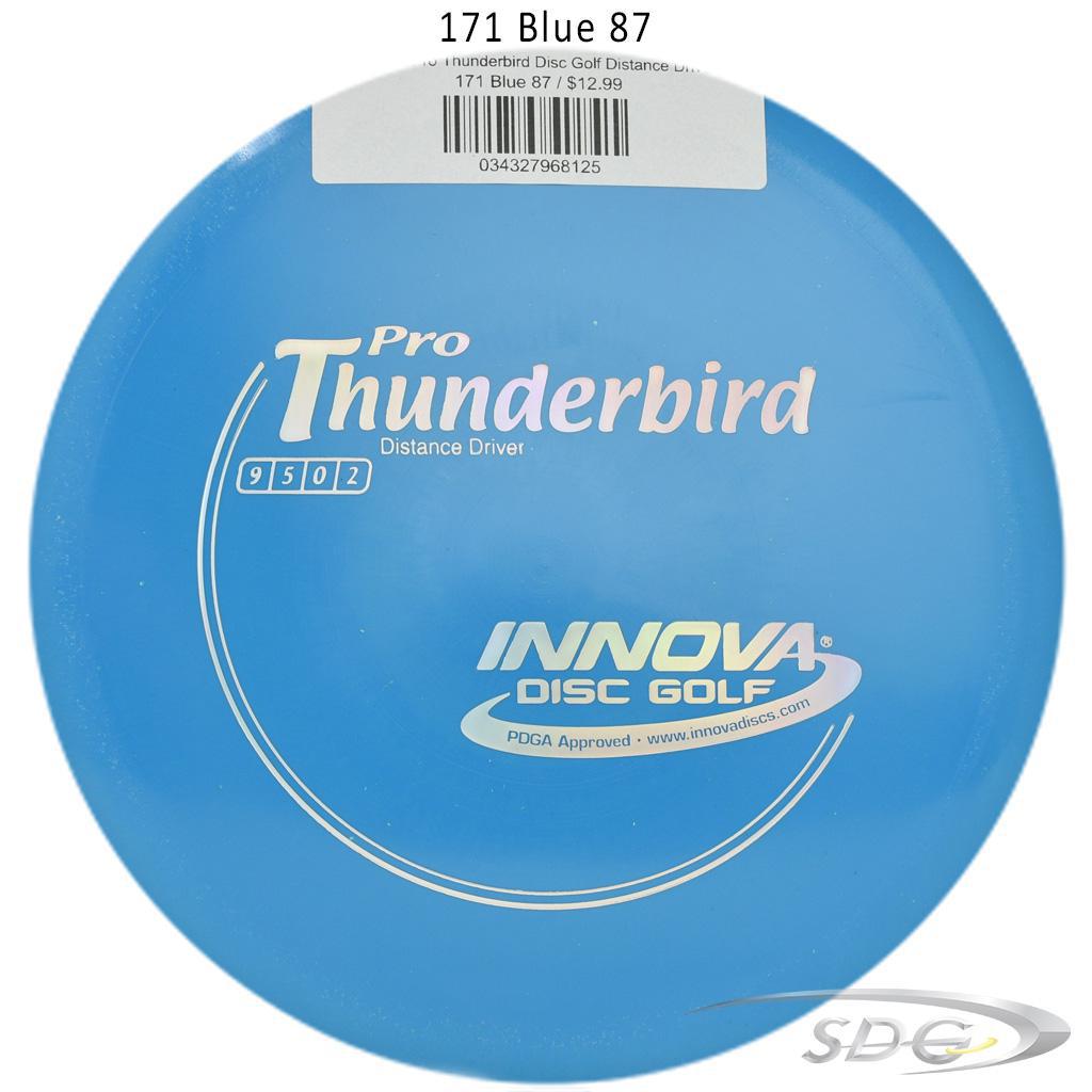 innova-pro-thunderbird-disc-golf-distance-driver 171 Blue 87 