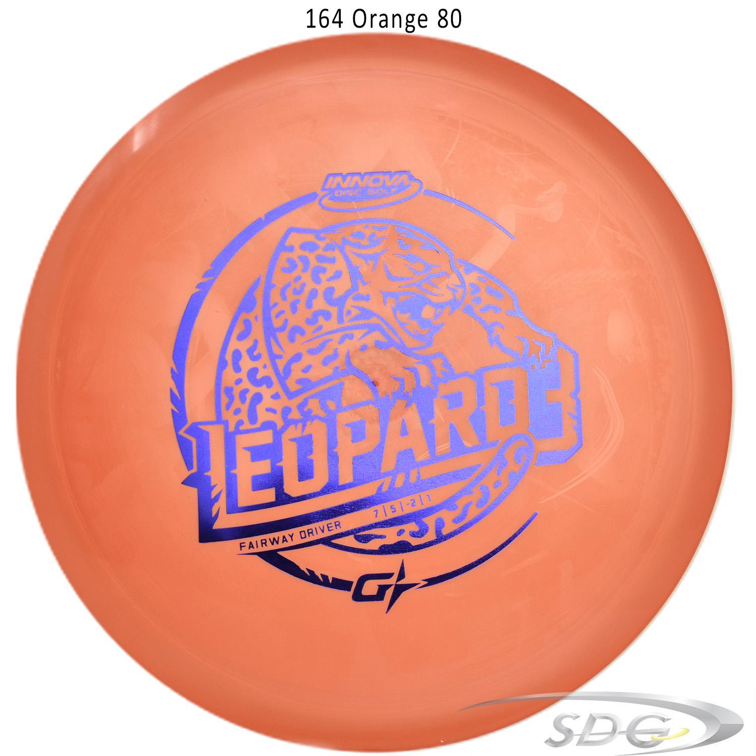 innova-gstar-leopard3-disc-golf-fairway-driver 164 Orange 80 