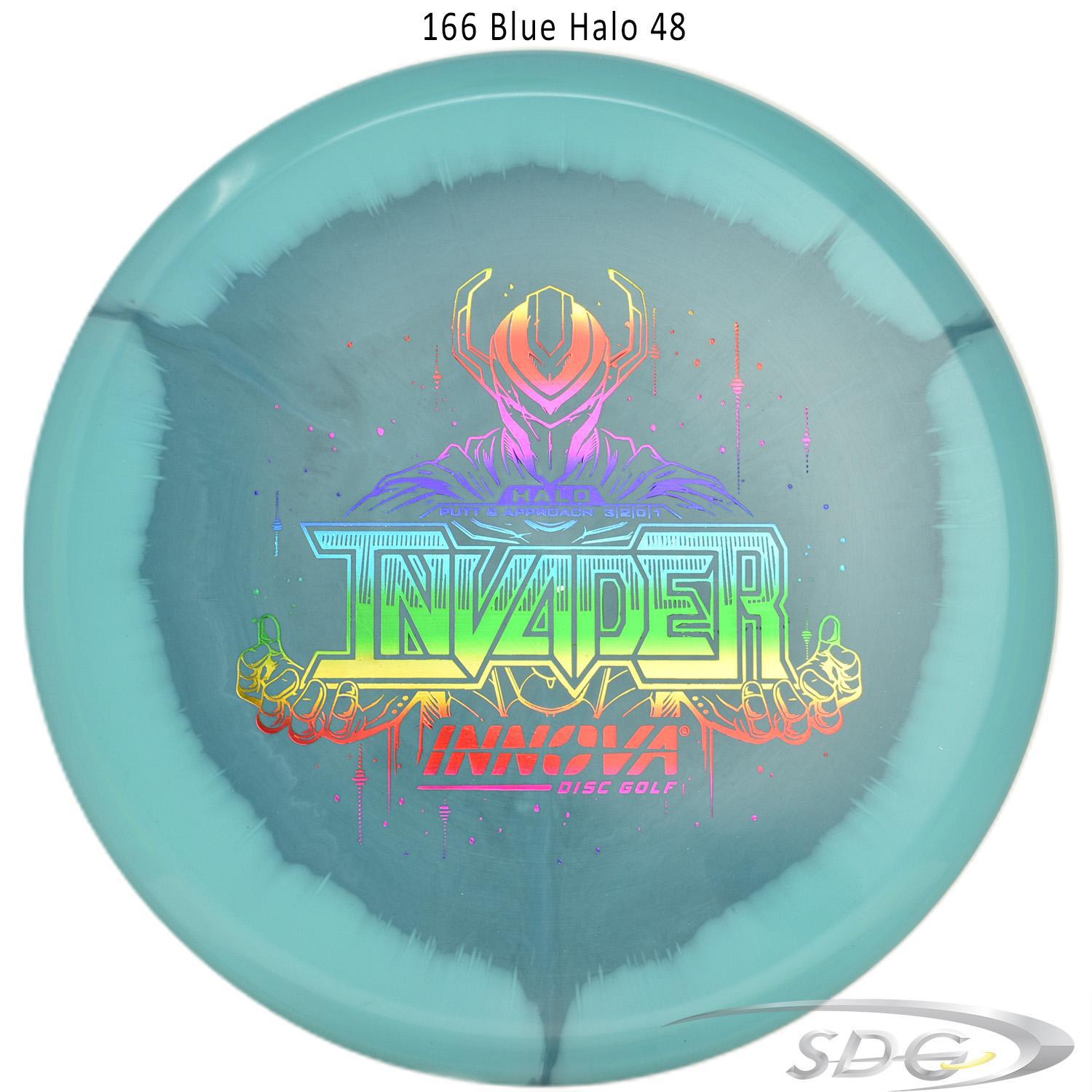 innova-halo-star-invader-disc-golf-putter 166 Blue Halo 48 