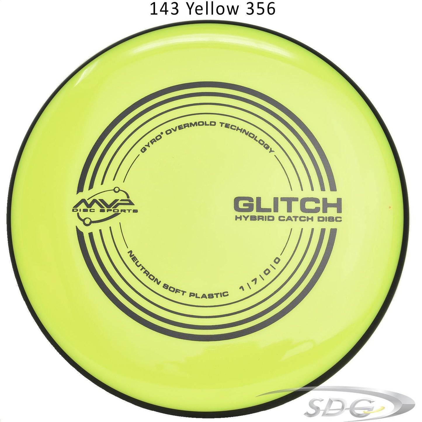 mvp-neutron-glitch-soft-hybrid-disc-golf-putt-approach 143 Yellow 356 