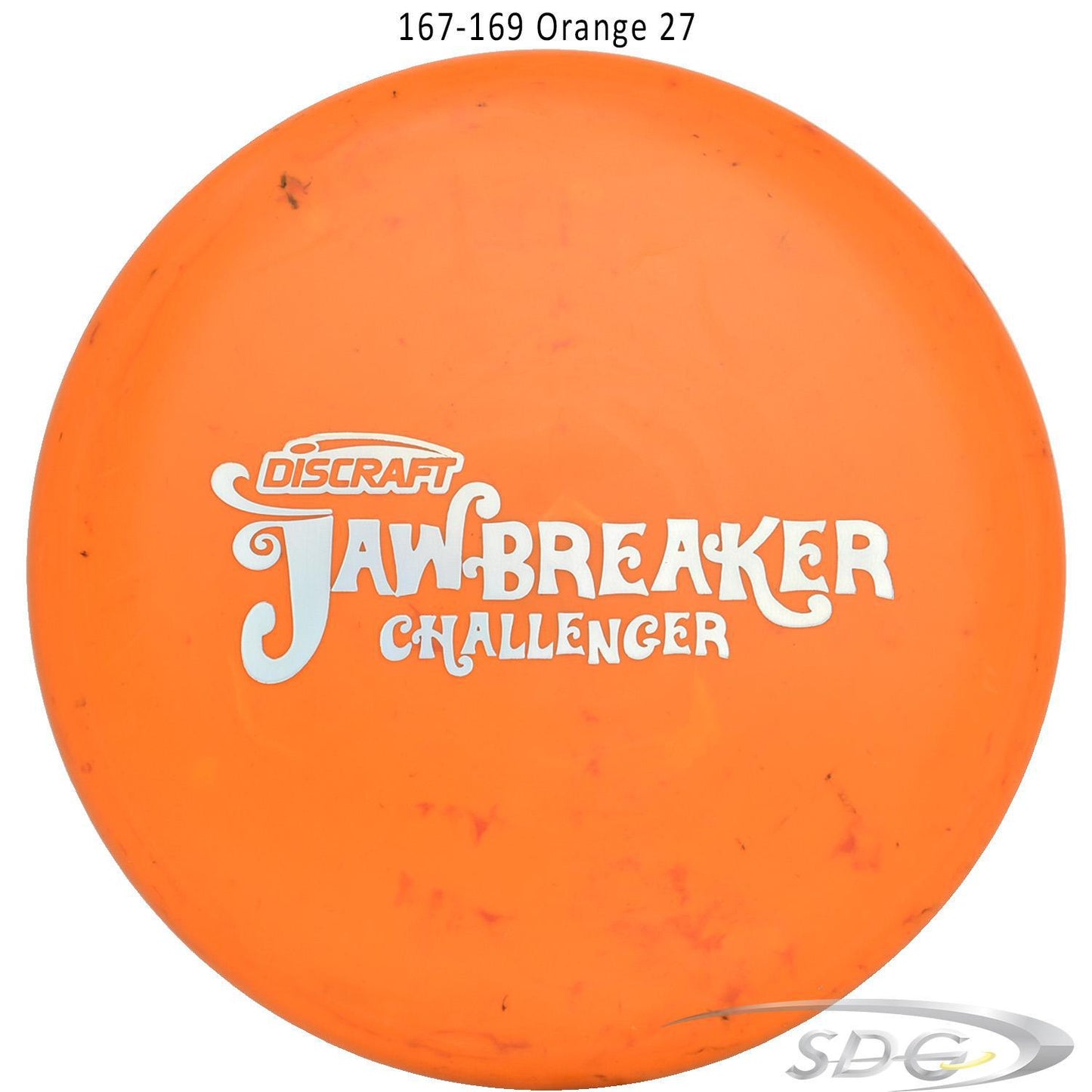 discraft-jawbreaker-challenger-disc-golf-putter 167-169 Orange 27