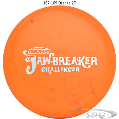 discraft-jawbreaker-challenger-disc-golf-putter 167-169 Orange 27