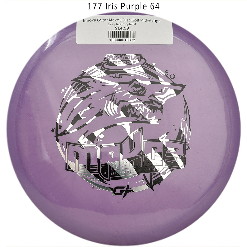 innova-gstar-mako3-disc-golf-mid-range 177 Iris Purple 64 