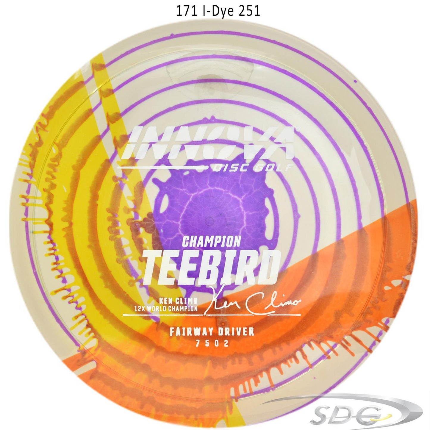 innova-champion-teebird-i-dye-disc-golf-fairway-driver 171 I-Dye 251 