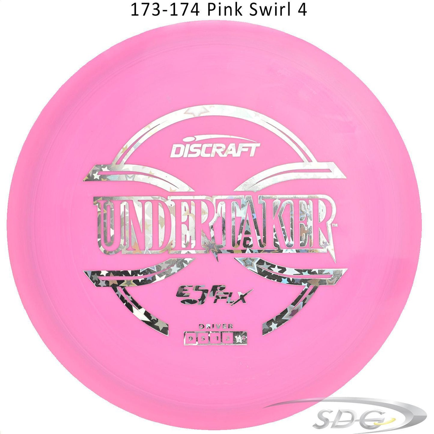 discraft-esp-flx-undertaker-disc-golf-distance-driver 173-174 Pink Swirl 4 