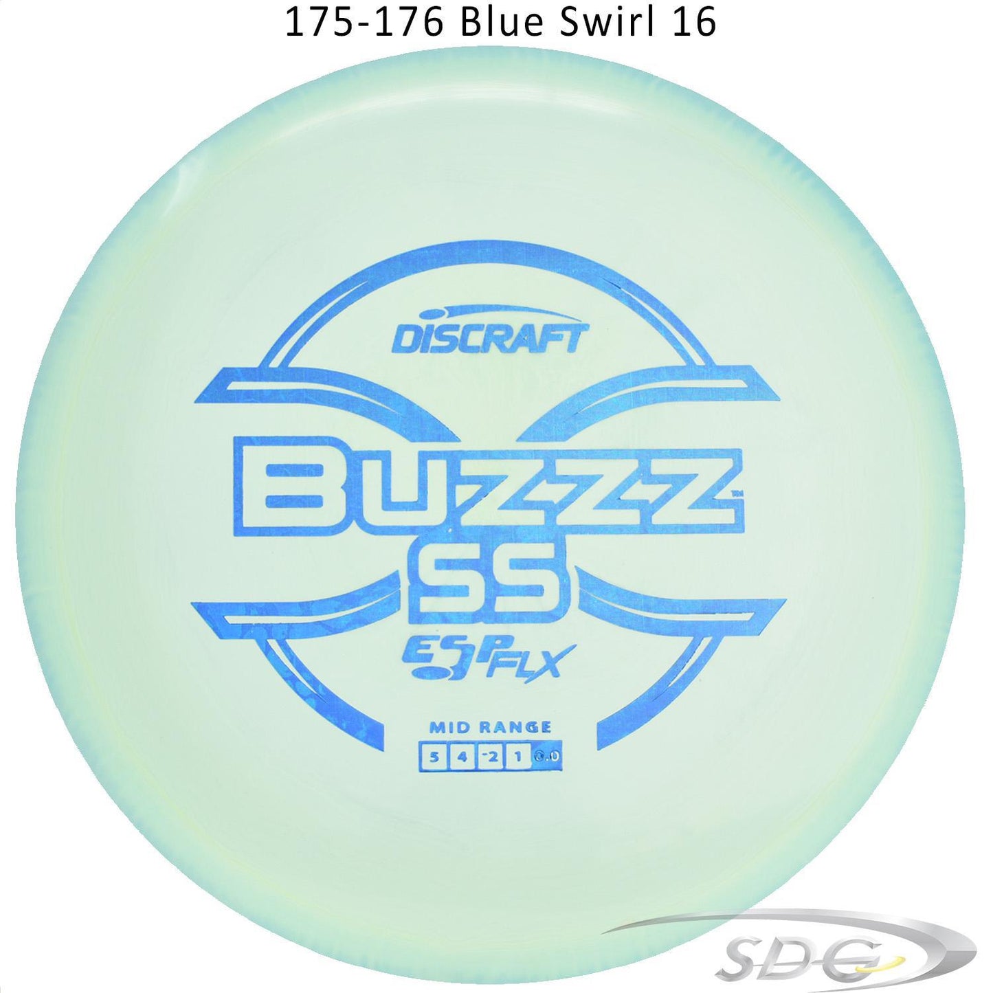 discraft-esp-flx-buzzz-ss-disc-golf-mid-range 175-176 Blue Swirl 16 