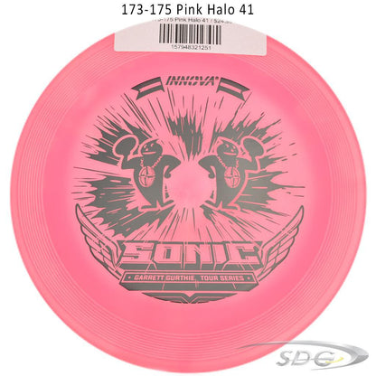 innova-halo-champion-sonic-glow-2023-garrett-gurthie-tour-series-disc-golf-putter 173-175 Pink Halo 41 