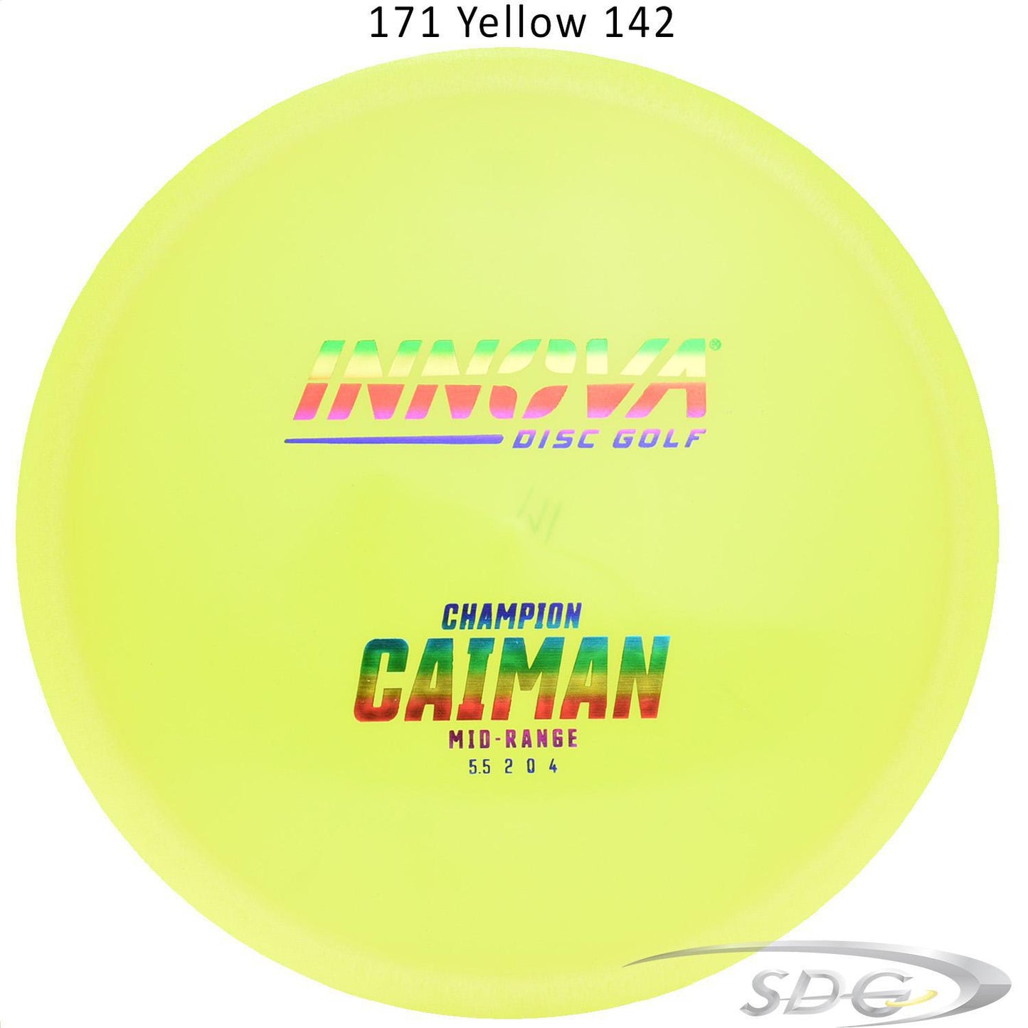 innova-champion-caiman-disc-golf-mid-range 171 Yellow 142 