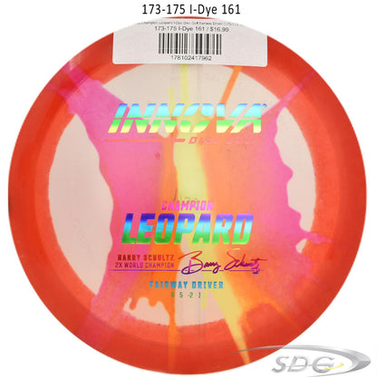 innova-champion-leopard-i-dye-disc-golf-fairway-driver 173-175 I-Dye 161 