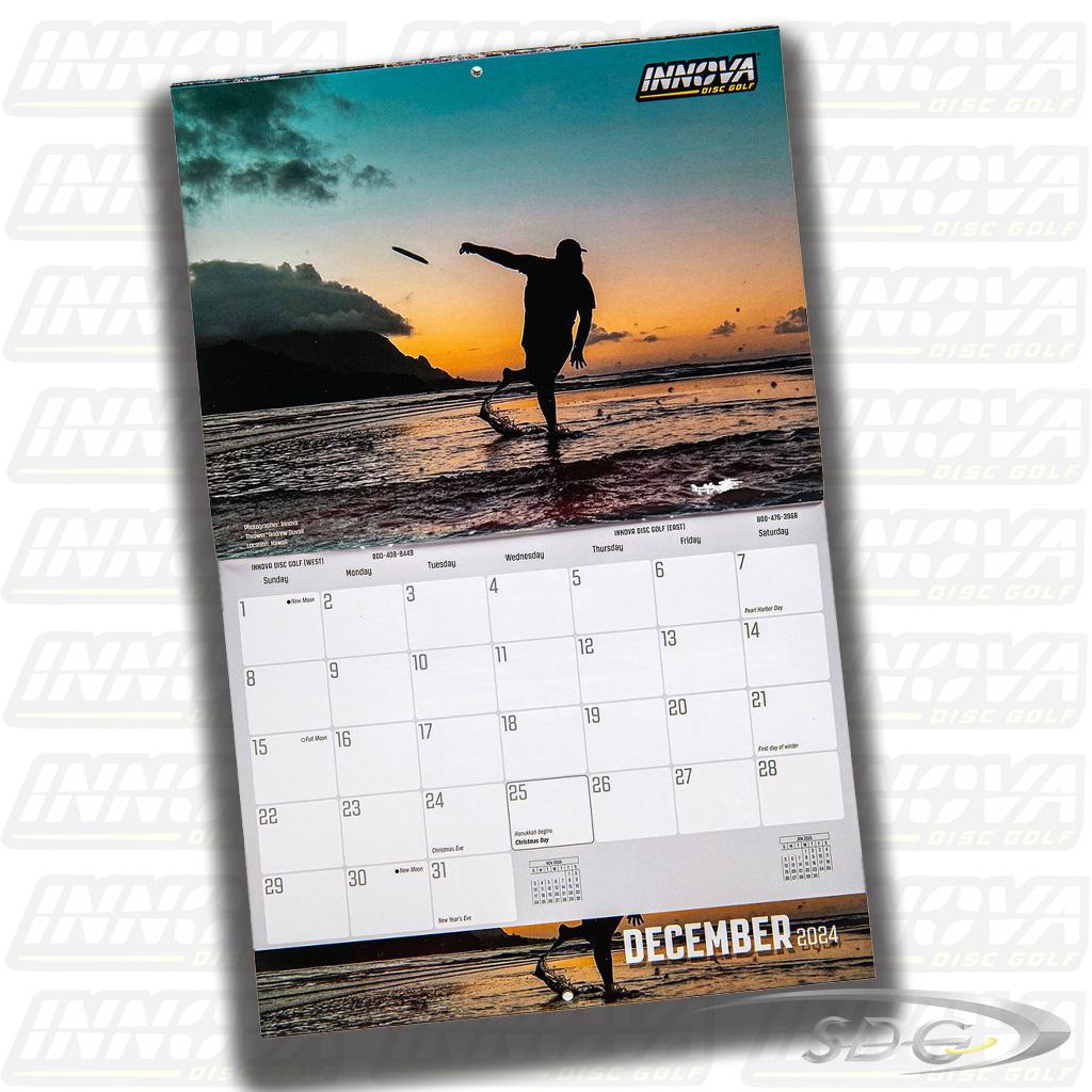 Innova 2024 Disc Golf Calendar