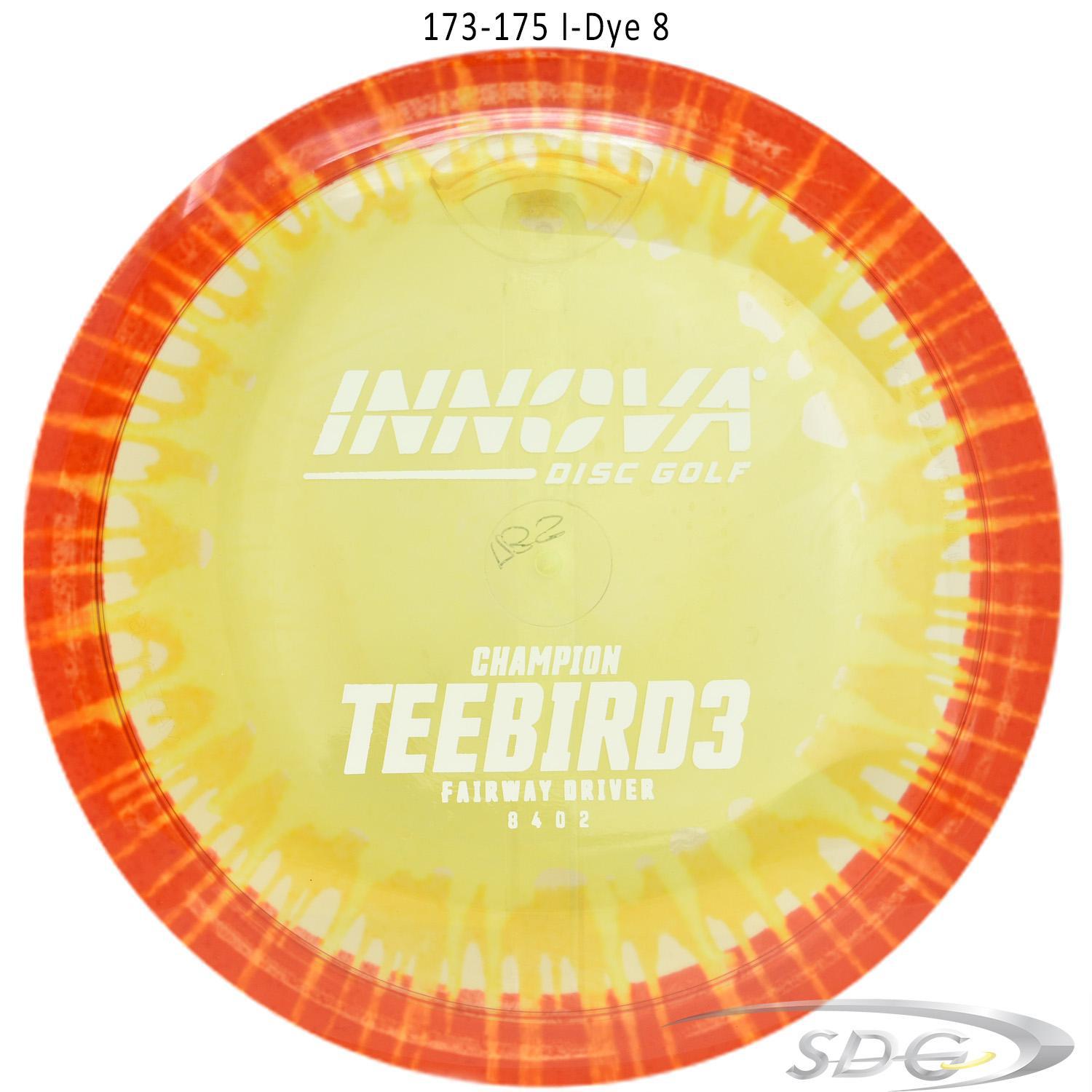innova-champion-teebird3-i-dye-disc-golf-fairway-driver 173-175 I-Dye 8 