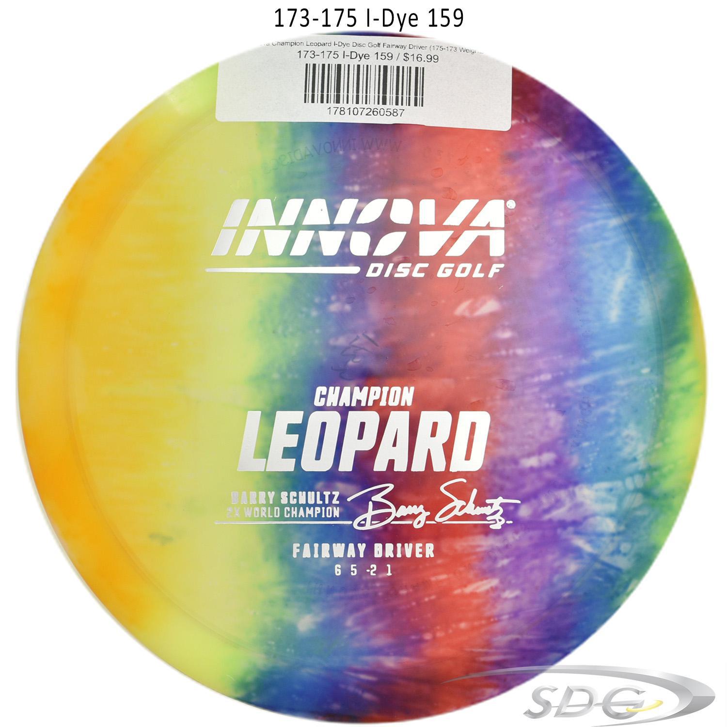 innova-champion-leopard-i-dye-disc-golf-fairway-driver 173-175 I-Dye 159 