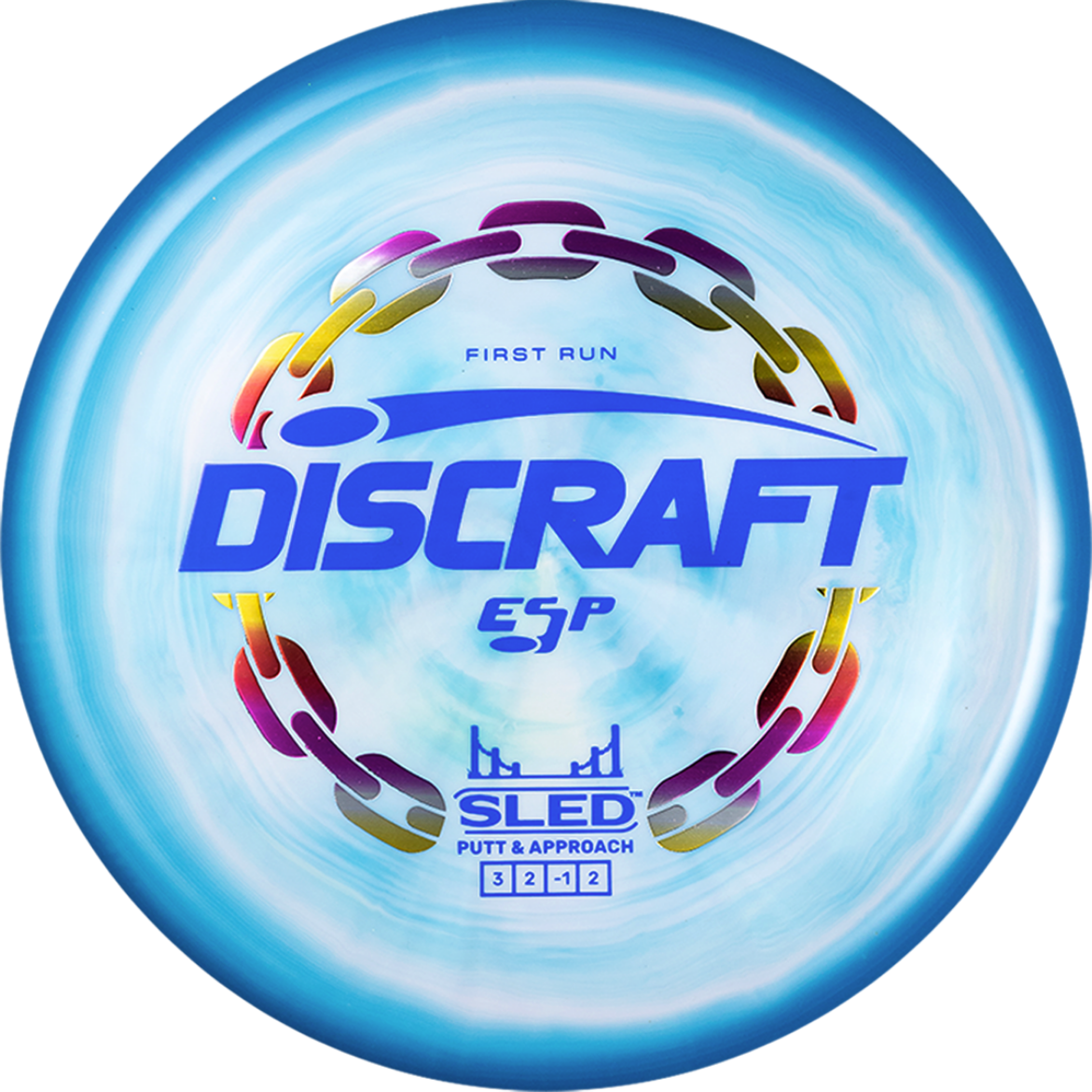 Discraft ESP Swirl Sled First Run