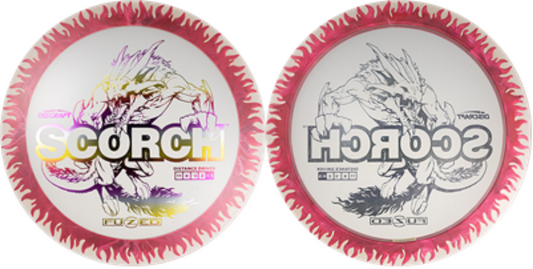 Discraft Fuzed Z Scorch Flame Pattern