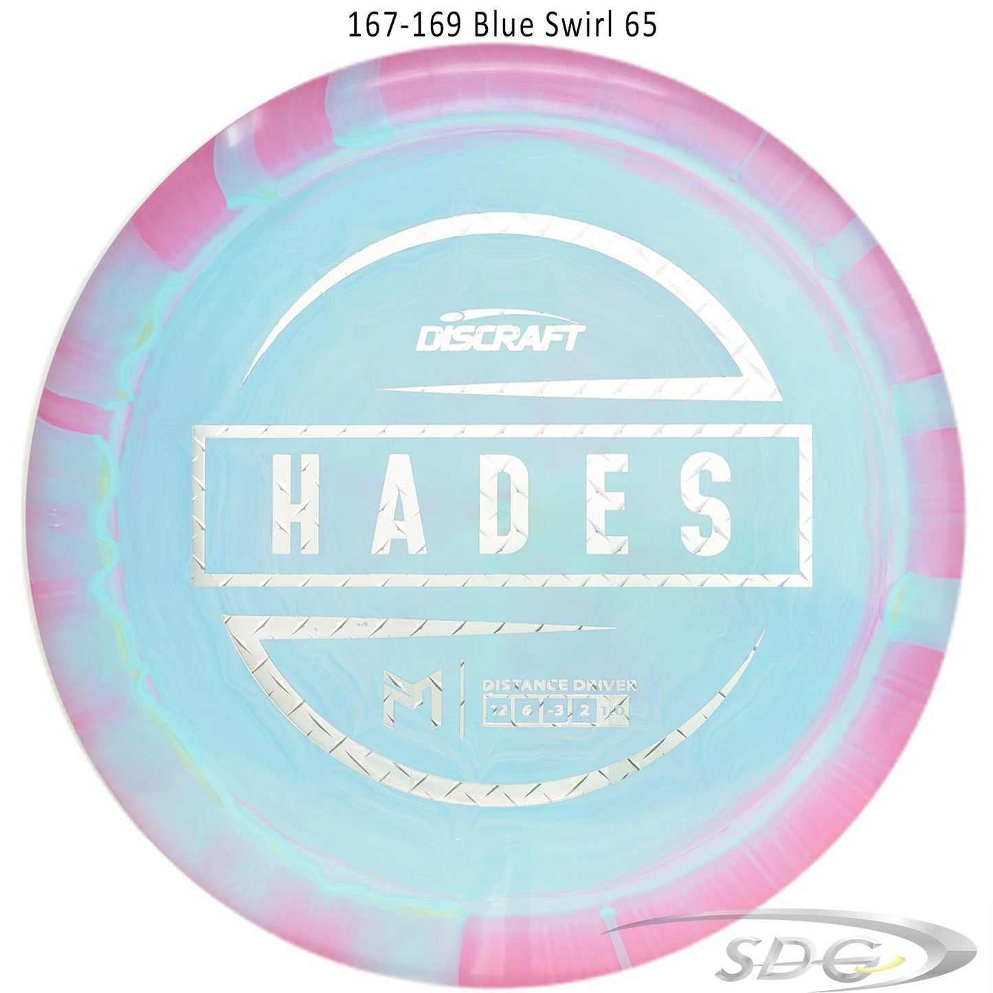 discraft-esp-hades-paul-mcbeth-signature-series-disc-golf-distance-driver 167-169 Blue Swirl 65