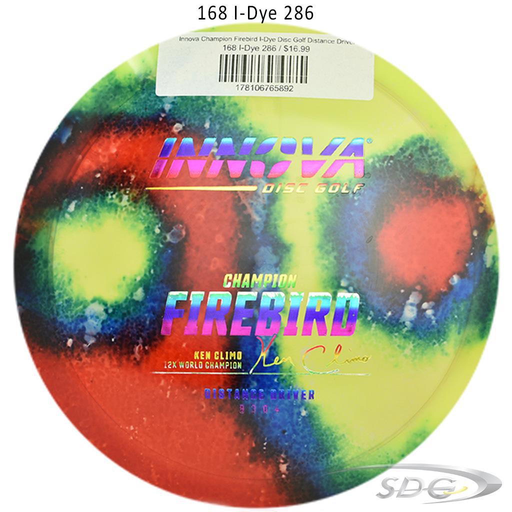 innova-champion-firebird-i-dye-disc-golf-distance-driver 168 I-Dye 286 