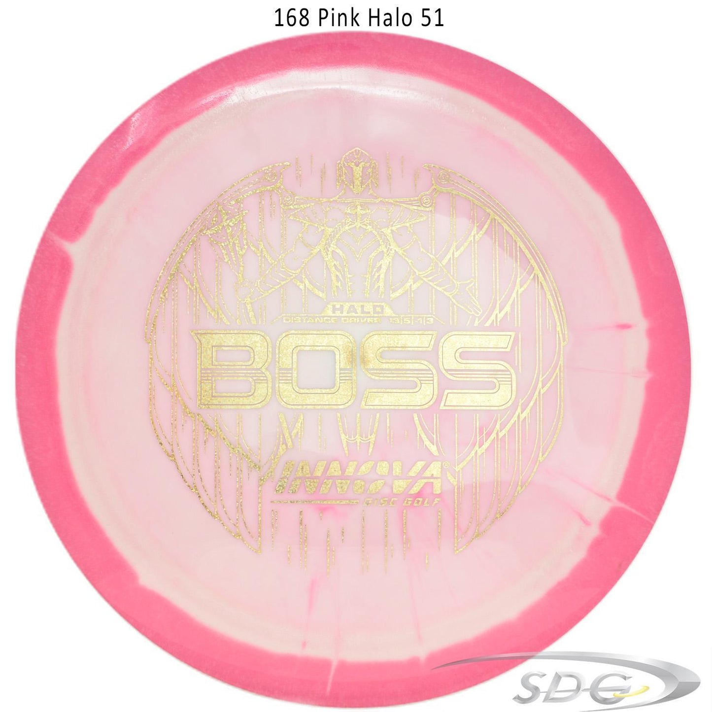 innova-halo-star-boss-disc-golf-distance-driver 168 Pink Halo 51 