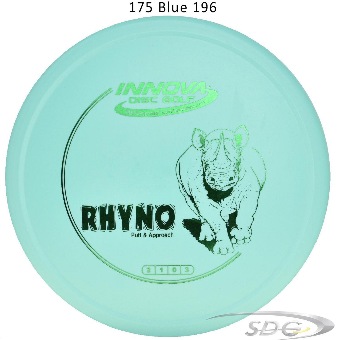 innova-dx-rhyno-disc-golf-putter 175 Blue 196 