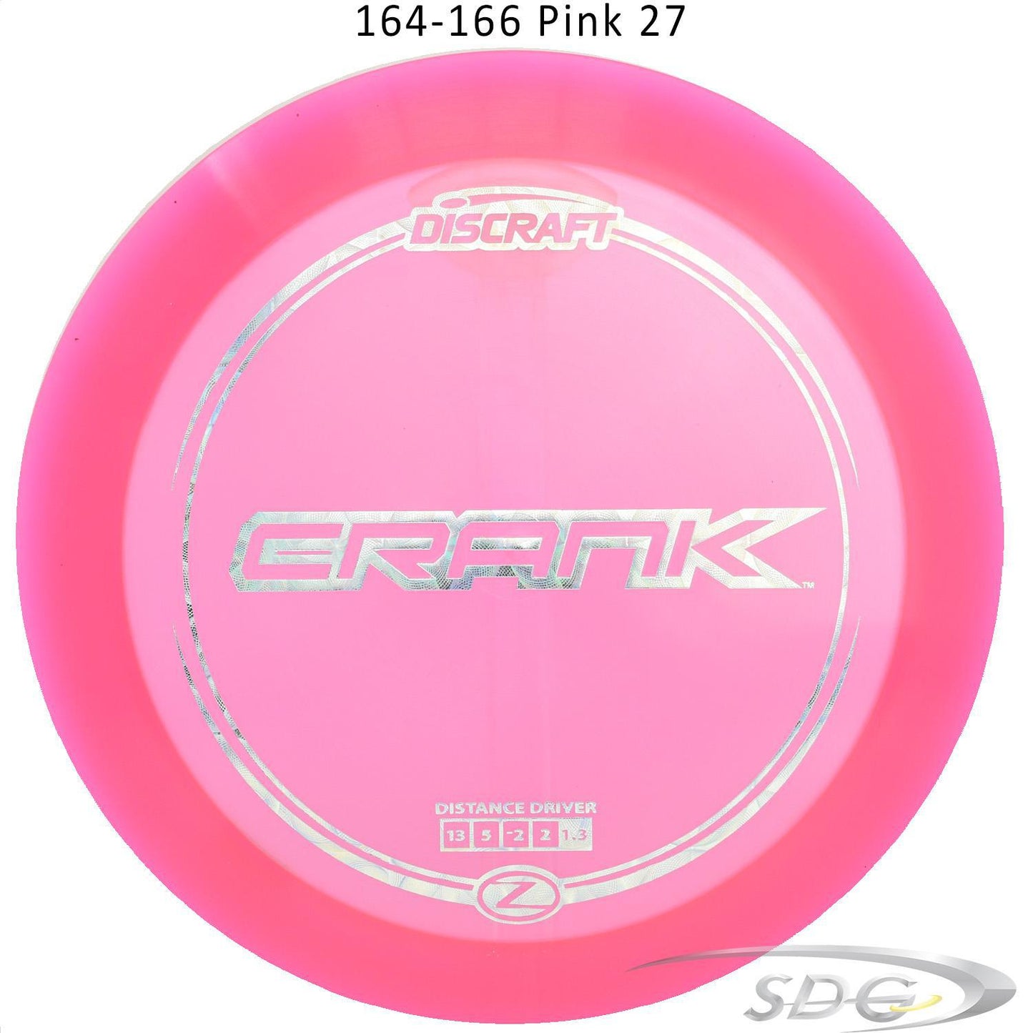 discraft-z-line-crank-disc-golf-distance-driver 164-166 Pink 27