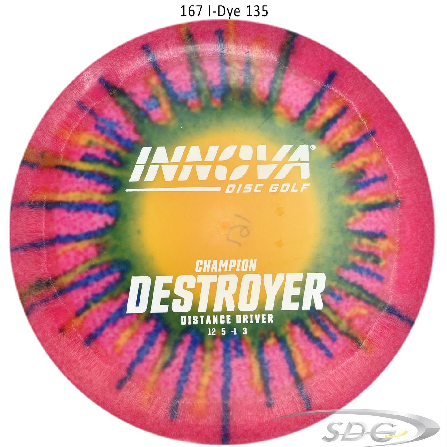 innova-champion-destroyer-i-dye-disc-golf-distance-driver 167 I-Dye 135 