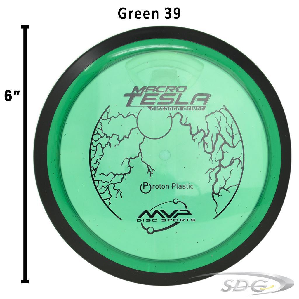 mvp-proton-tesla-macro-disc-golf-mini-marker Green 39 