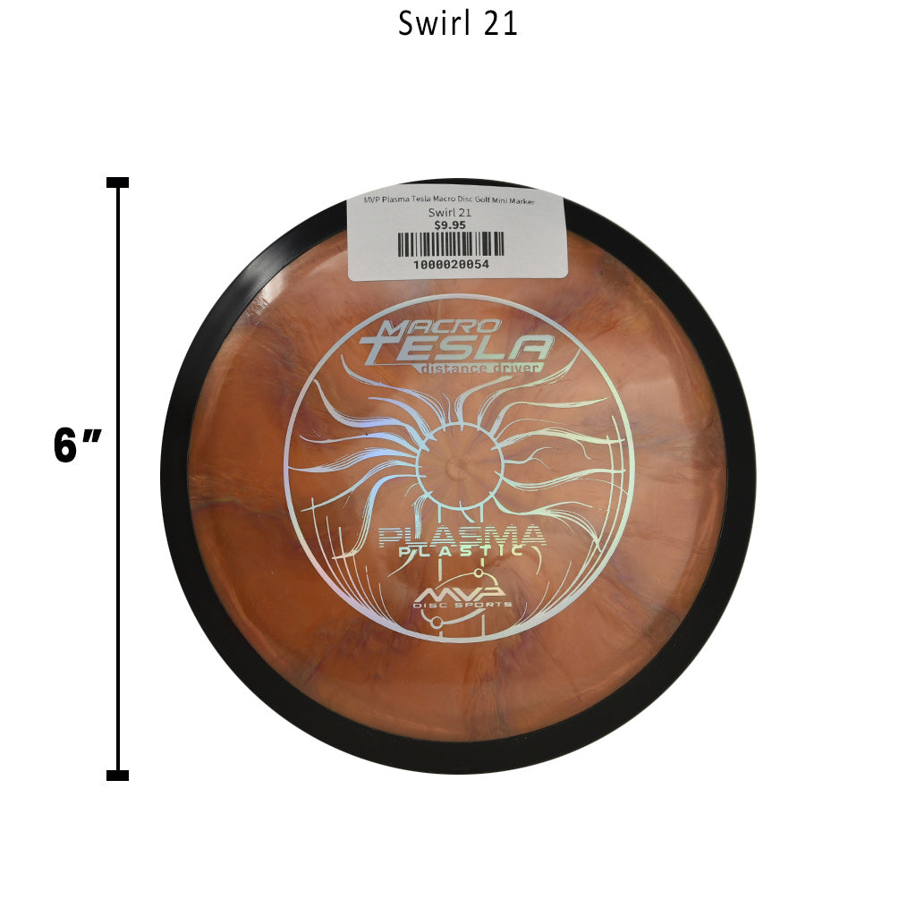 mvp-plasma-tesla-macro-disc-golf-mini-marker Swirl 21 