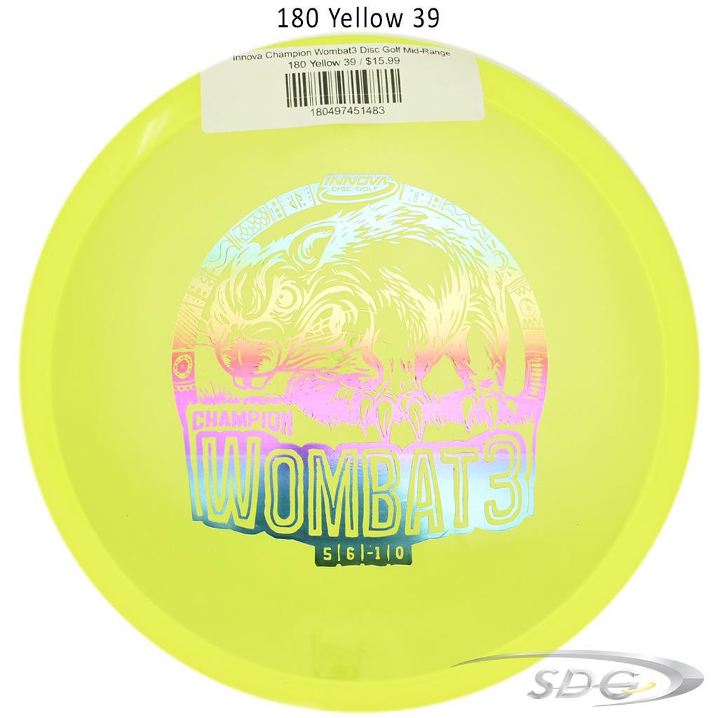 innova-champion-wombat3-disc-golf-mid-range 180 Yellow 39 