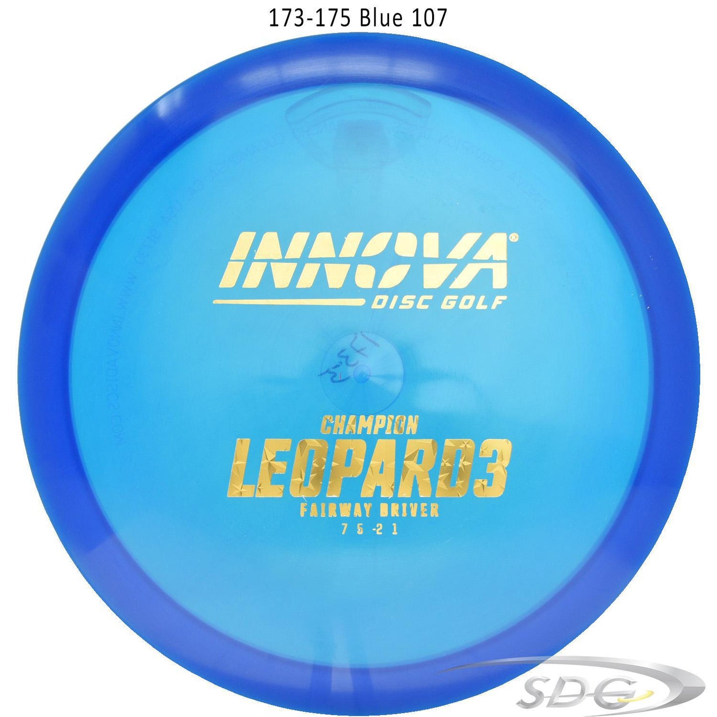 innova-champion-leopard3-disc-golf-fairway-driver 173-175 Blue 107 
