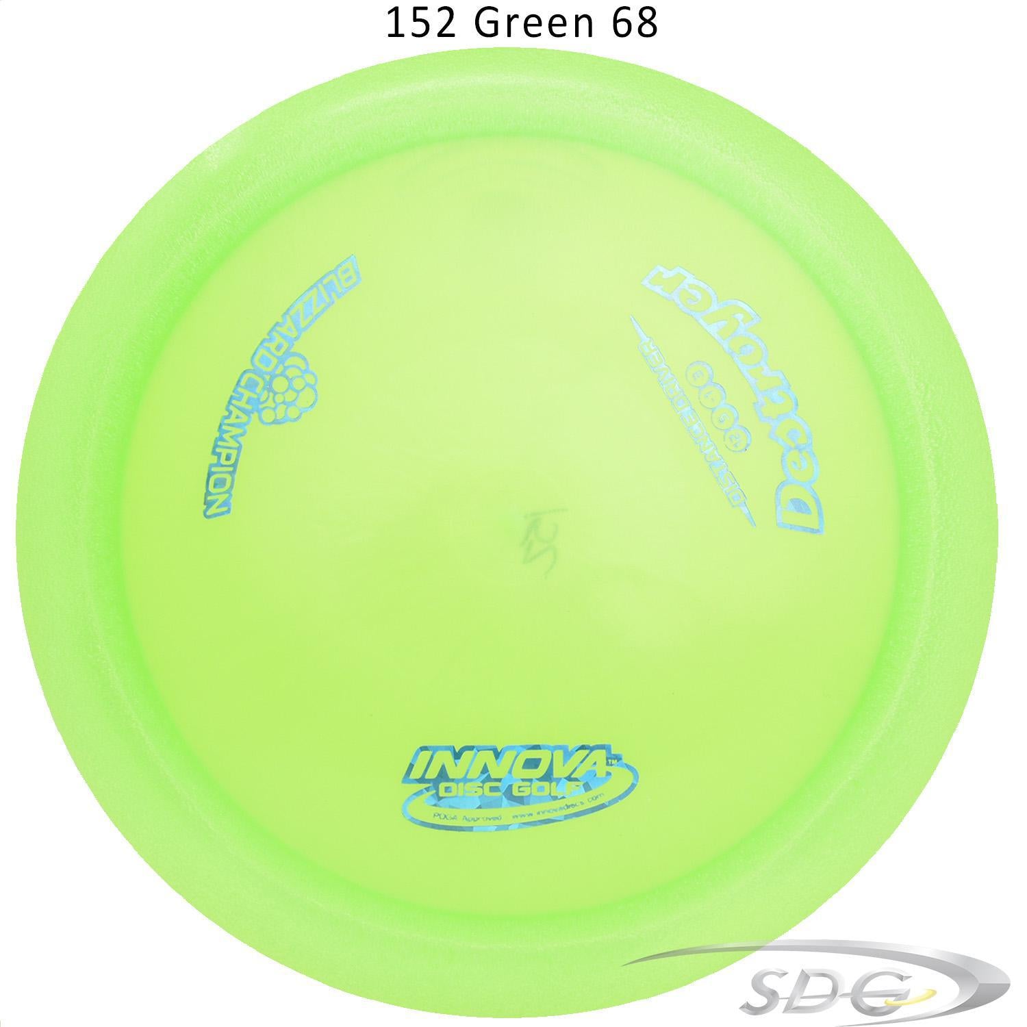 innova-blizzard-champion-destroyer-disc-golf-distance-driver 152 Green 68