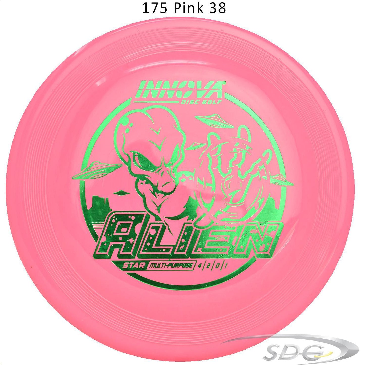innova-star-alien-disc-golf-mid-range 175 Pink 38 