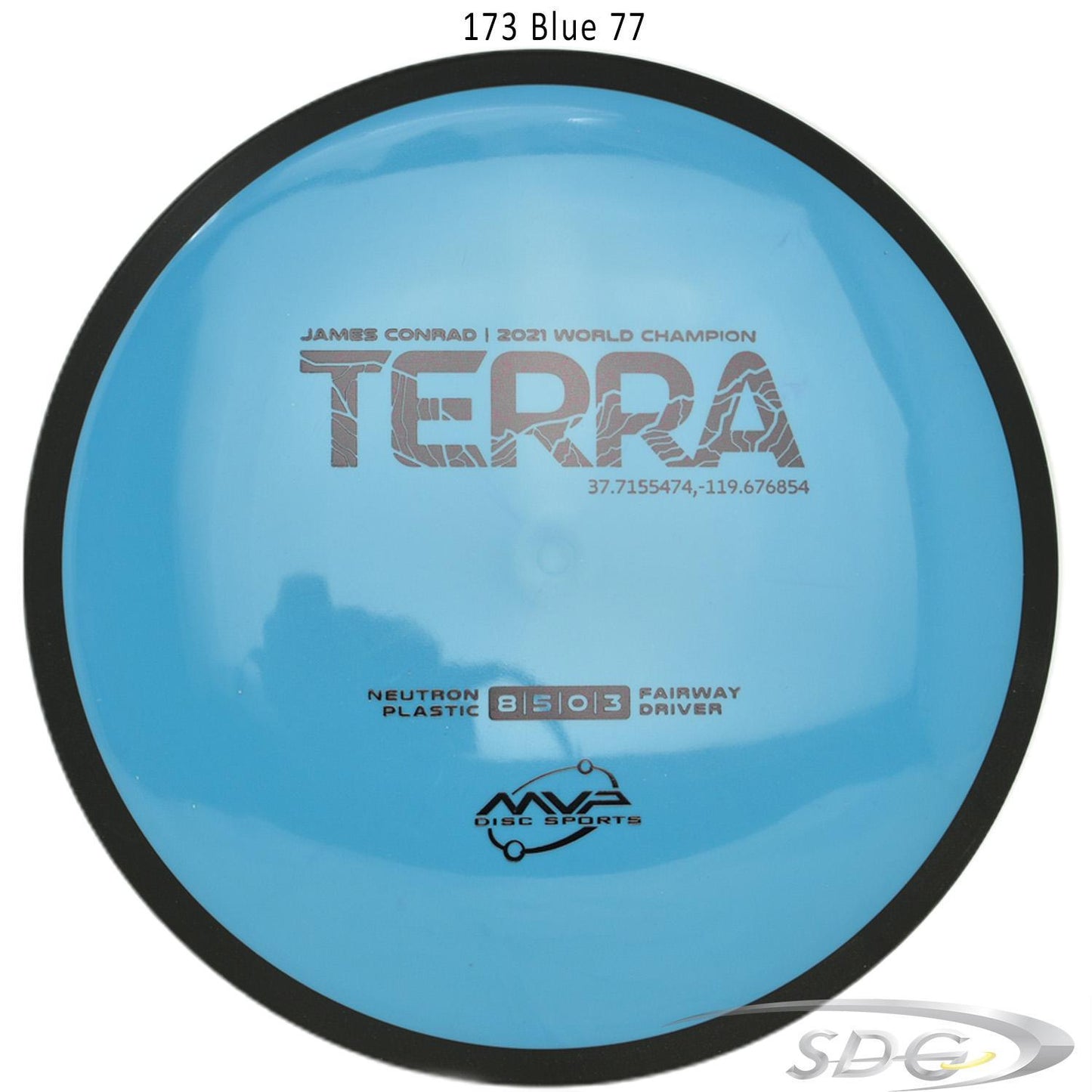 mvp-neutron-terra-2022-james-conrad-disc-golf-fairway-driver 173 Blue 77 