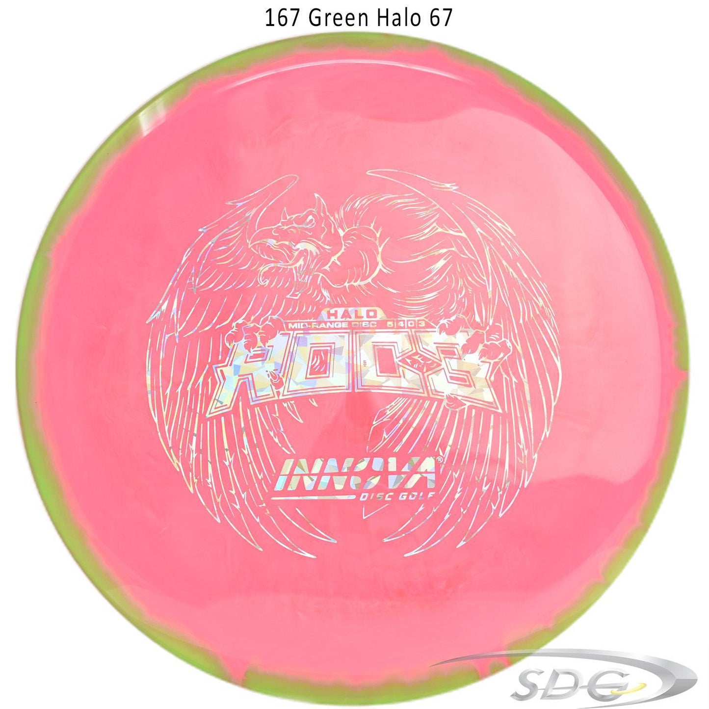 innova-halo-star-roc3-disc-golf-mid-range 167 Green Halo 67 