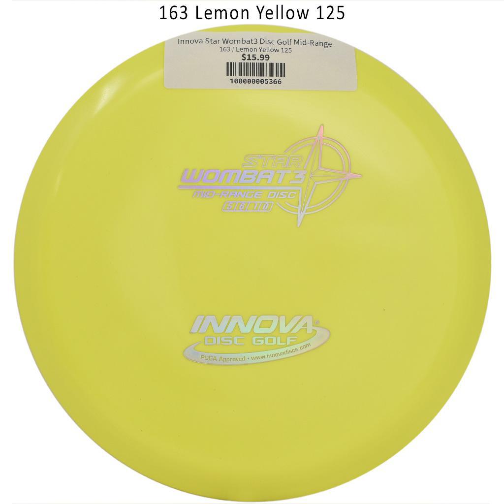 innova-star-wombat3-disc-golf-mid-range 163 Lemon Yellow 125