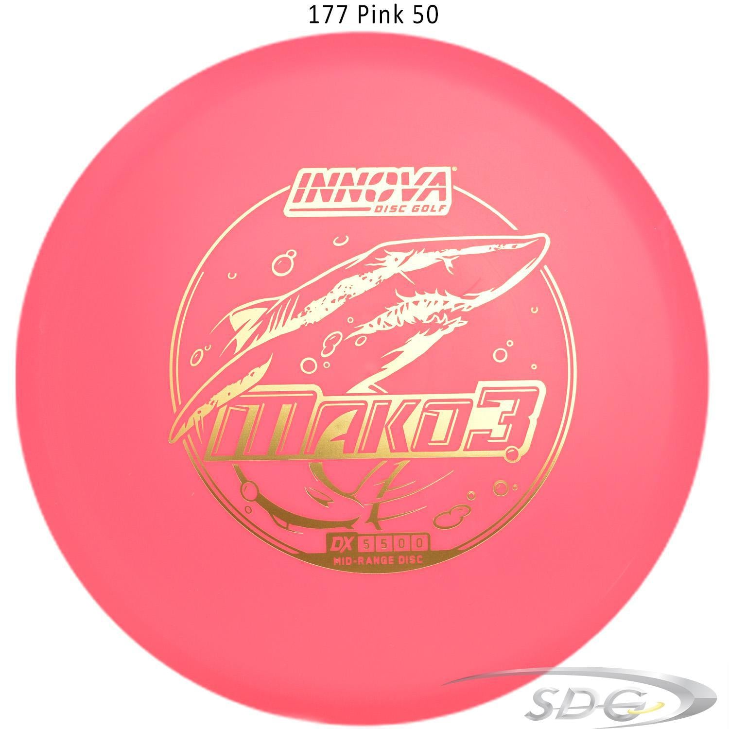 innova-dx-mako3-disc-golf-mid-range 177 Pink 50 