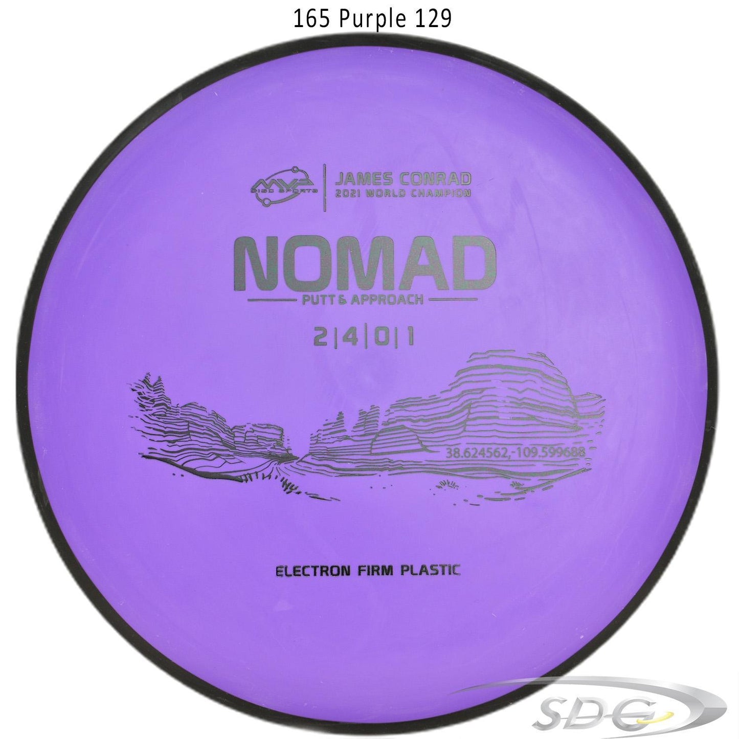 mvp-electron-nomad-firm-james-conrad-edition-disc-golf-putter 165 Purple 129 