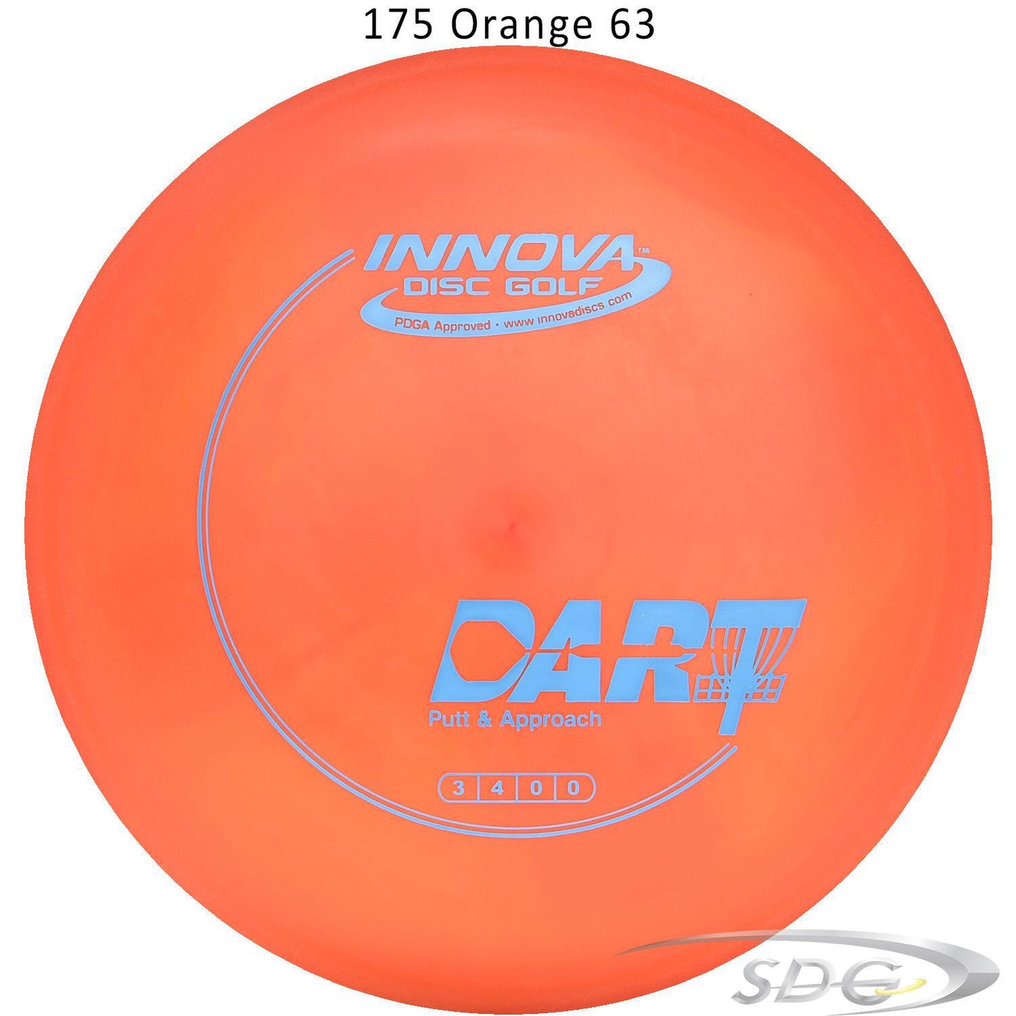innova-dx-dart-disc-golf-putter 175 Orange 63 