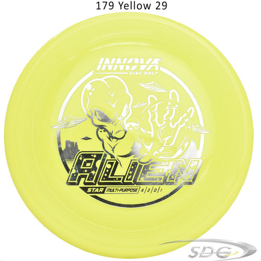 innova-star-alien-disc-golf-mid-range 179 Yellow 29 