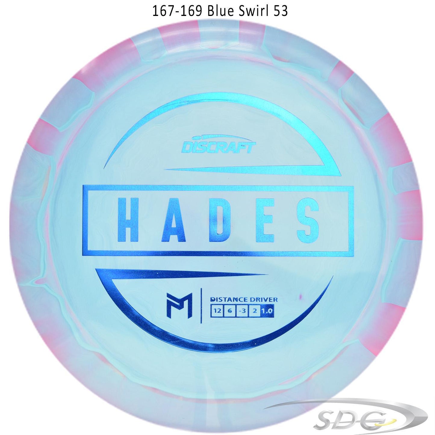 discraft-esp-hades-paul-mcbeth-signature-series-disc-golf-distance-driver 167-169 Blue Swirl 53