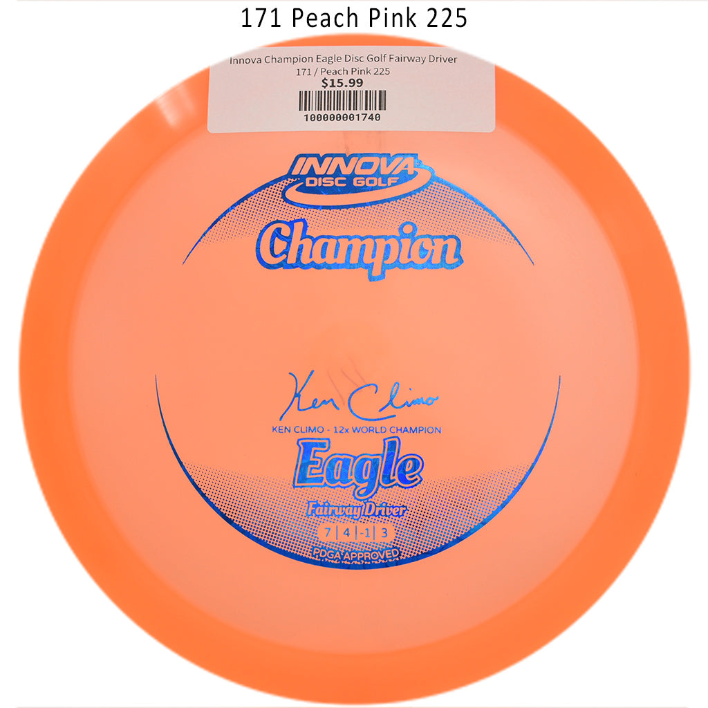 innova-champion-eagle-disc-golf-fairway-driver 171 Peach Pink 225