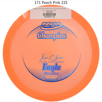 innova-champion-eagle-disc-golf-fairway-driver 171 Peach Pink 225