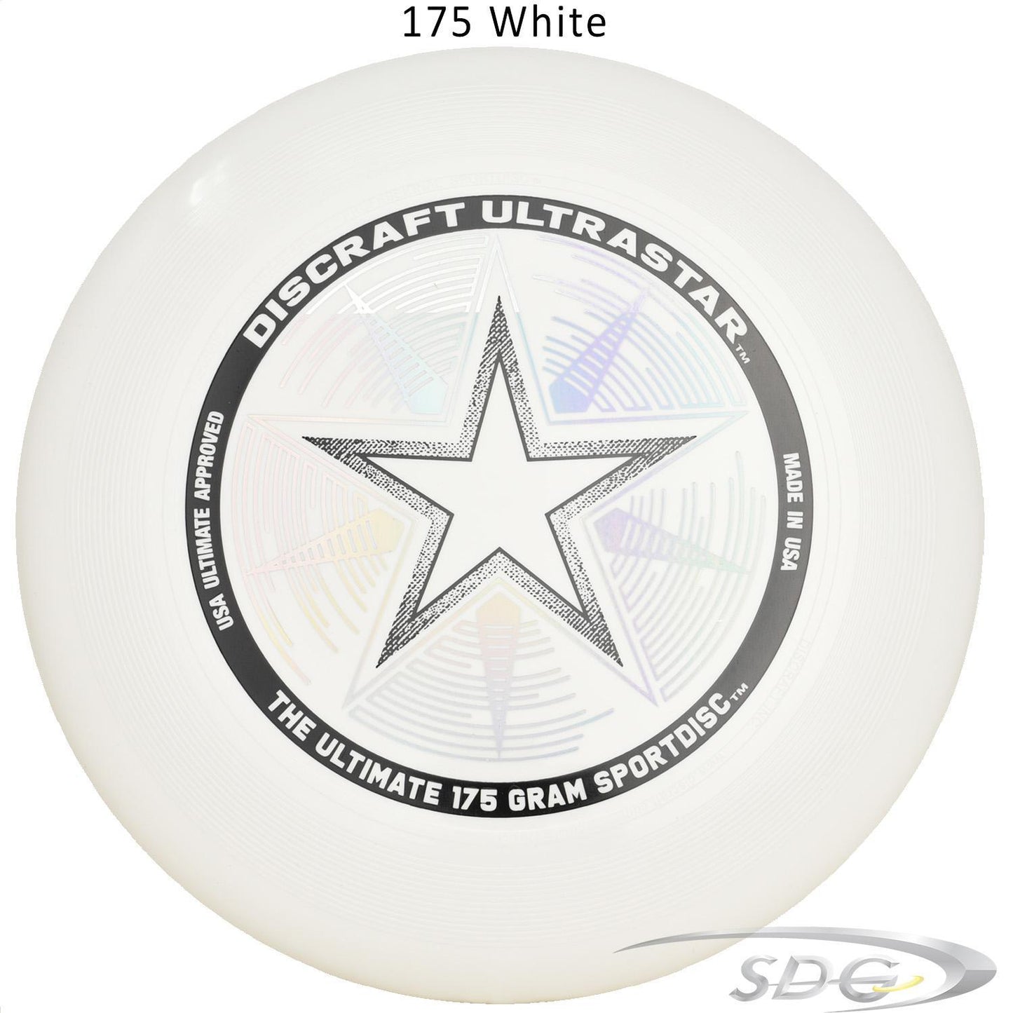 discraft-ultra-star-sportsdisc-disc-golf 175 White 