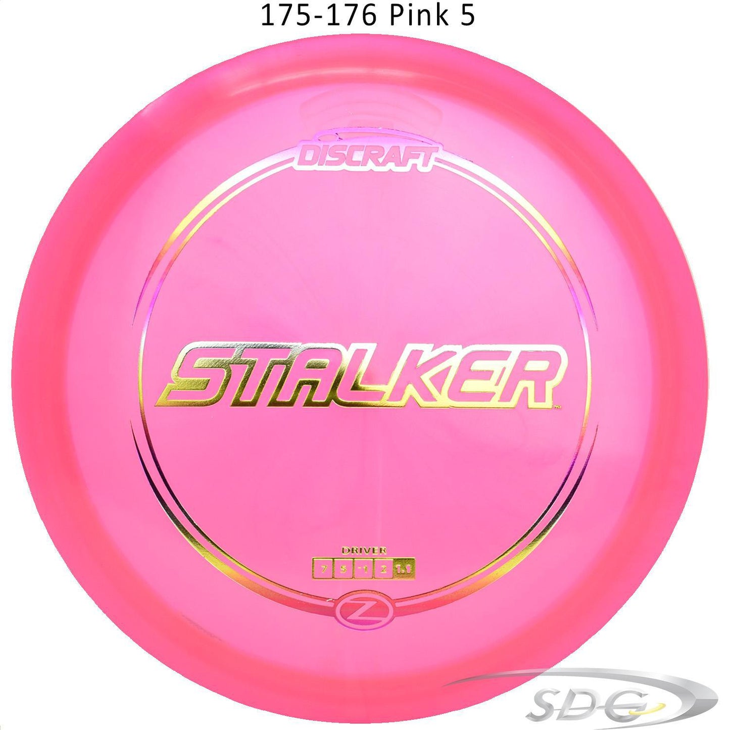 discraft-z-line-stalker-disc-golf-fairway-driver 175-176 Pink 5 