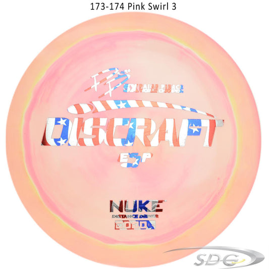 discraft-esp-nuke-paige-pierce-signature-disc-golf-distance-driver 173-174 Pink Swirl 3