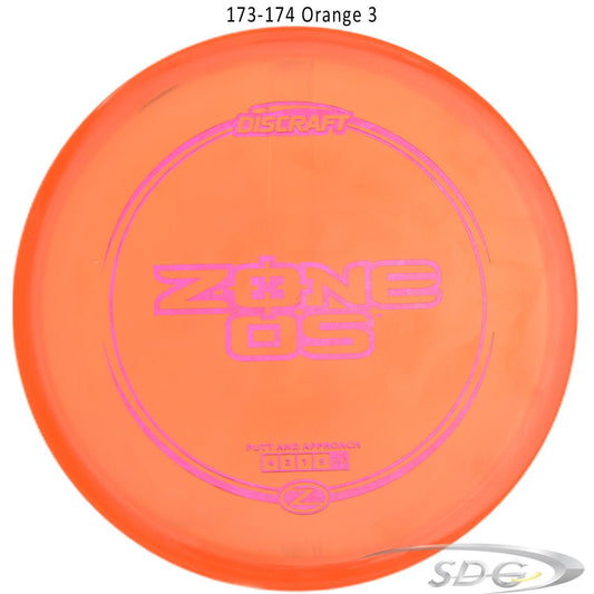 discraft-z-line-zone-os-disc-golf-putter 173-174 Orange 3