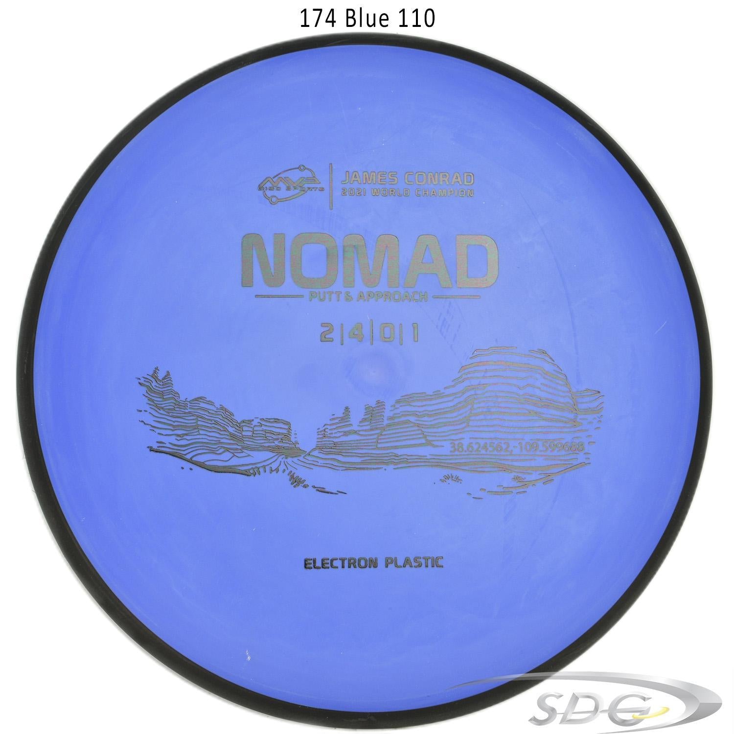 mvp-electron-nomad-medium-james-conrad-edition-disc-golf-putter 174 Blue 110 