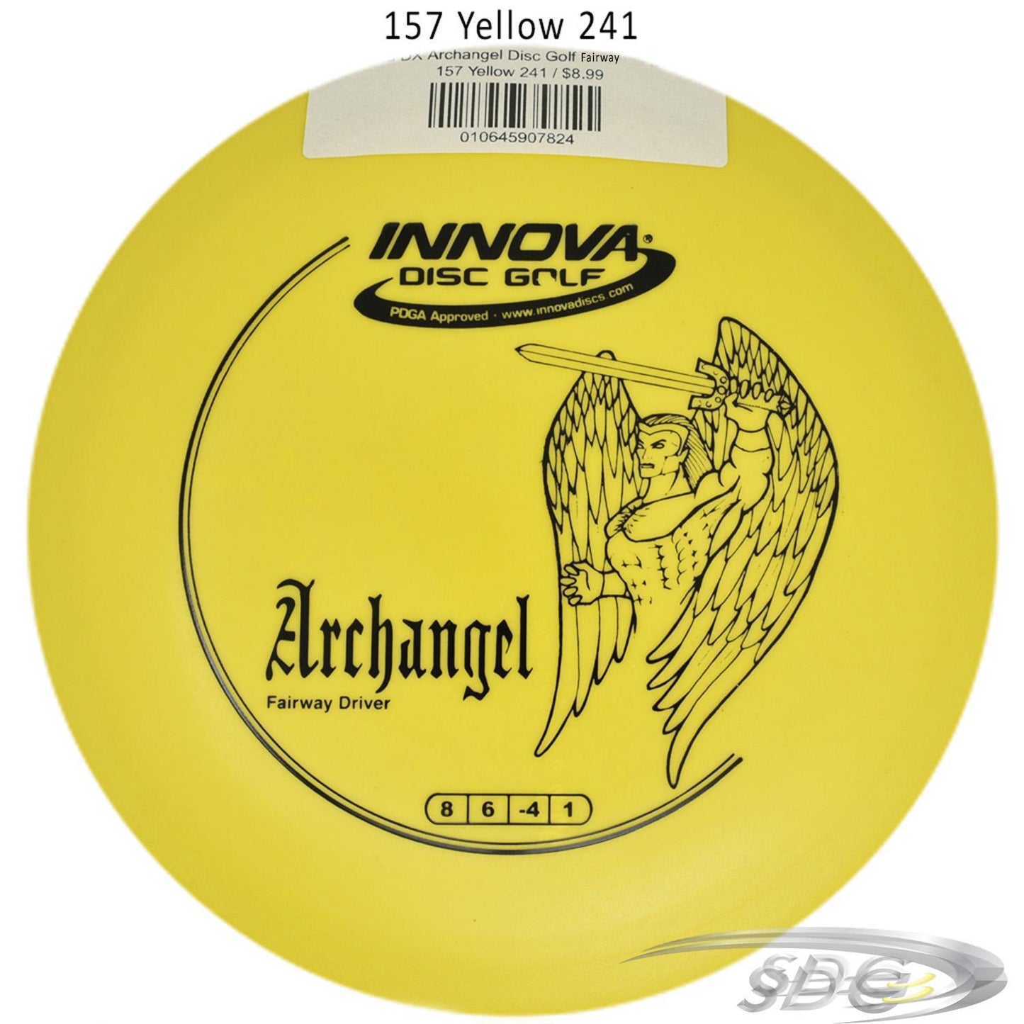 innova-dx-archangel-disc-golf-fairway-driver 157 Yellow 241 