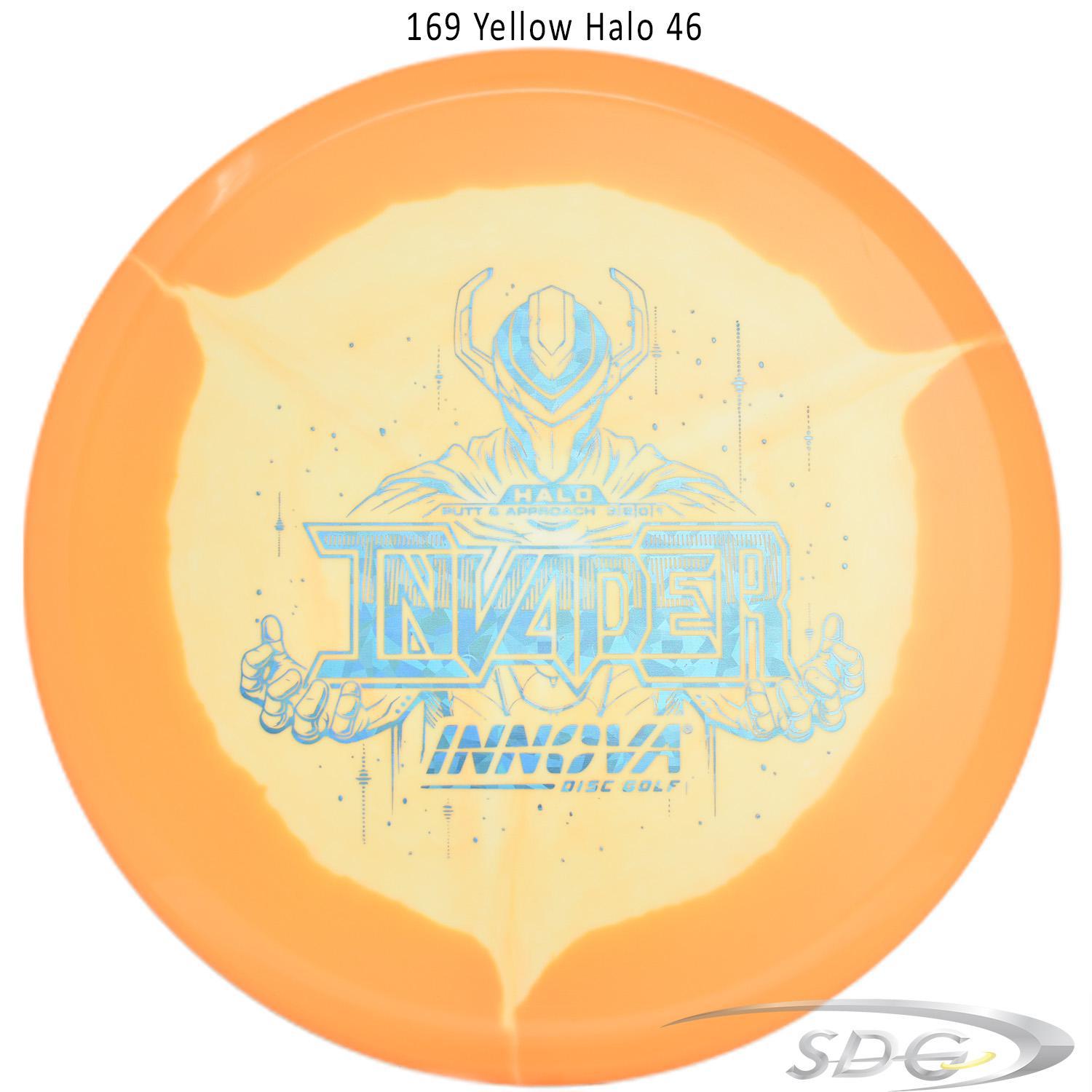 innova-halo-star-invader-disc-golf-putter 169 Yellow Halo 46 