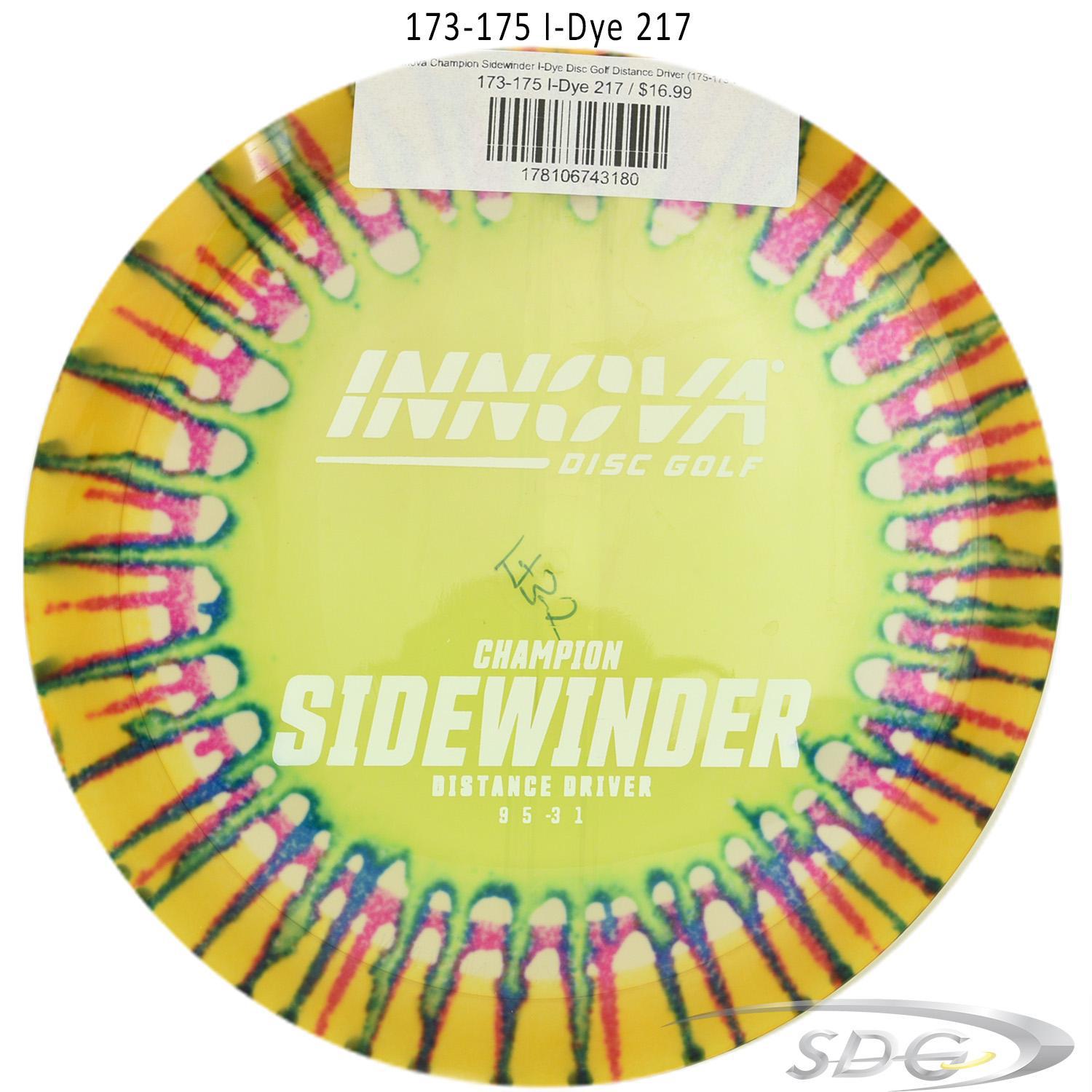 innova-champion-sidewinder-i-dye-disc-golf-distance-driver 173-175 I-Dye 217 