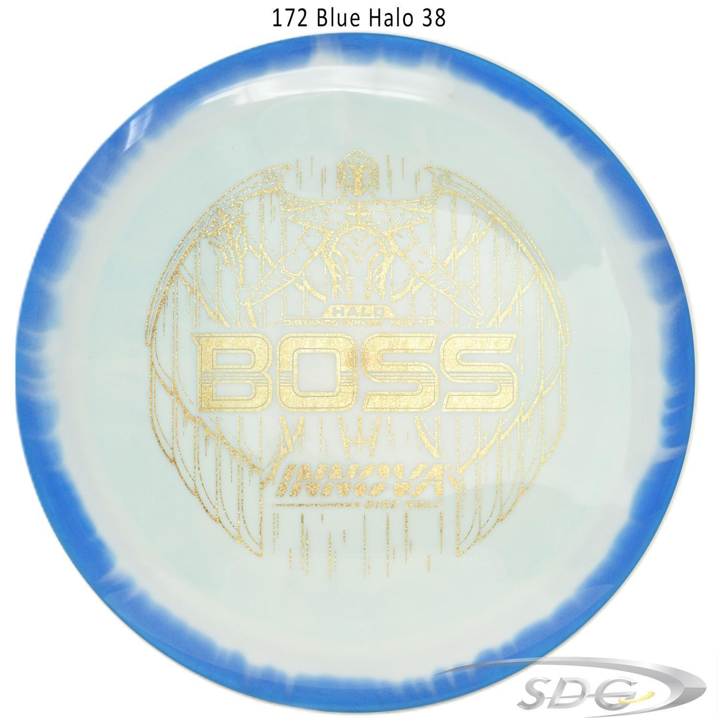 innova-halo-star-boss-disc-golf-distance-driver 172 Blue Halo  38 