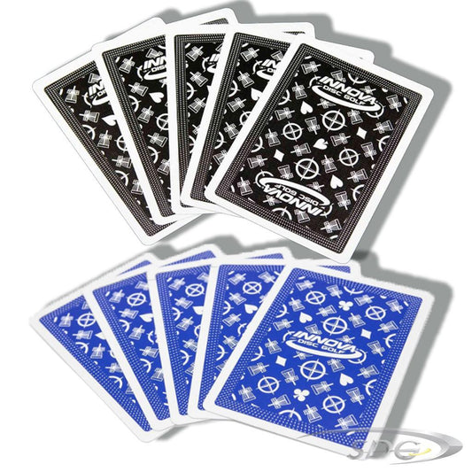 Innova Playing Cards in black and blue 